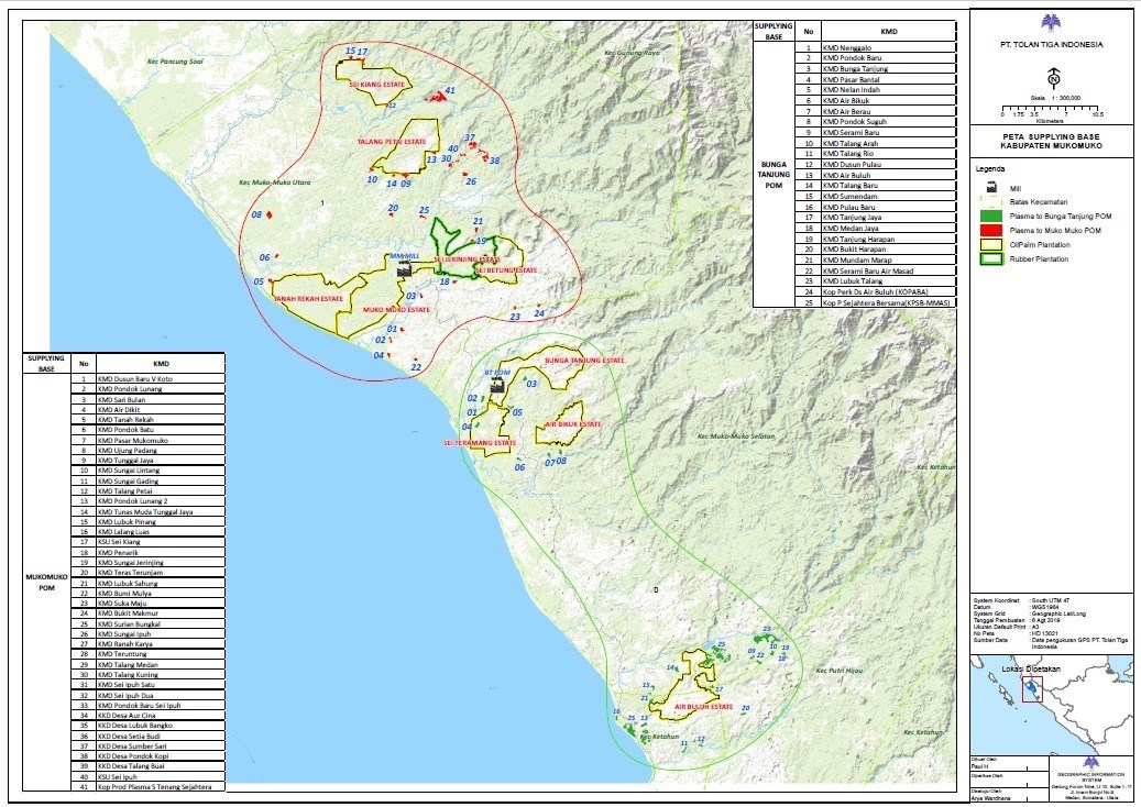 Map Agro Muko