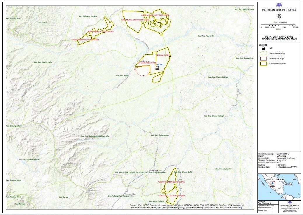 Map Musi Rawas